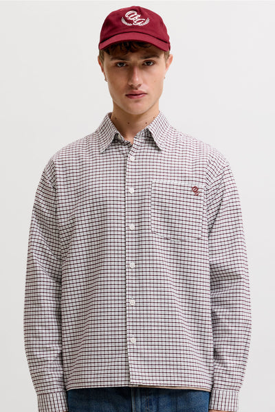 Jack & Jones Frederiksberg Oxford Shirt Ls Chocolate Truffle