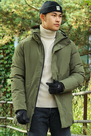 Jack & Jones Keen Stretch Parka Jacket Grape Leaf