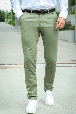 Jack & Jones Marco Bowie Chinos Deep Lichen Green