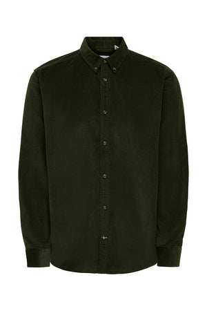 ONLY & SONS Michael Regular Fit Stretch Cord Shirt LS Rosin