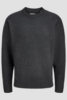 Jack & Jones Soho Ollie Knit Crew Neck SN Asphalt