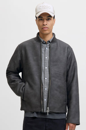 Jack & Jones Fade Pu Bomberjakke Chocolate Brown