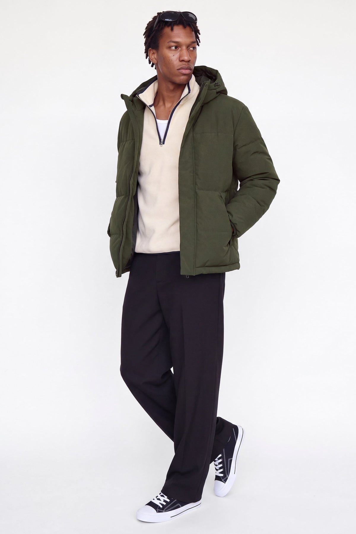 Jack & Jones Soho Puffer Hood Rosin