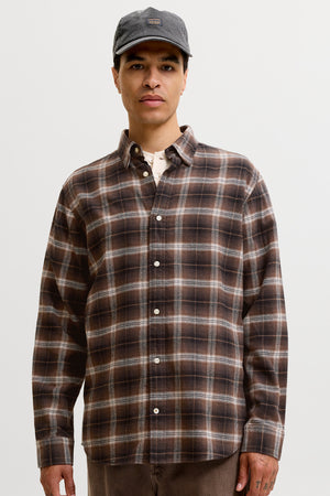 Jack & Jones Field Check Shirt Black