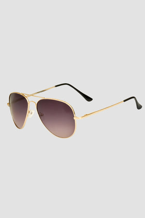 CBA Classic Pilot Sunglasses 1460 Metal Gold