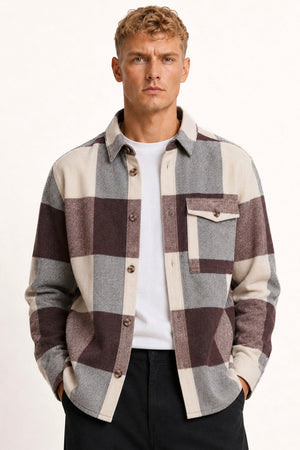 Solid Manheim Shirt Fudge