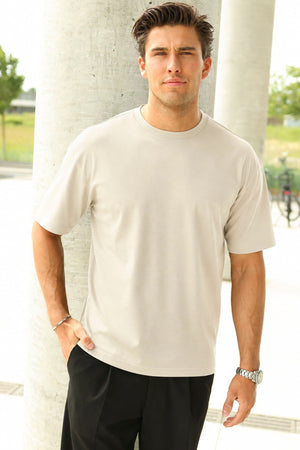 Only & Sons Caspian Airflex SS Reg Tee Silver Lining