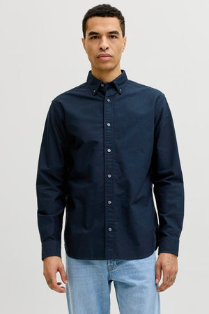 Jack & Jones Harvey Oxford Langermet Skjorte Sky Captain