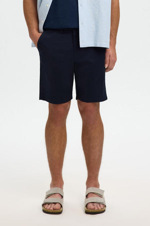 Selected Men Slim Miles Flex Shorts Noos Dark Sapphire