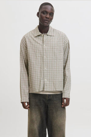 Jack & Jones Joraustin Clean Check Moonbeam skjorte