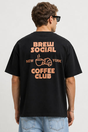 Only & Sons Axel Coffee Relaxed SS Tee Black