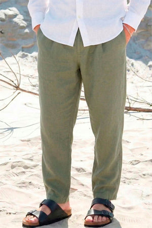 Solid Taiz Pants Vetiver