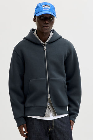 Jack & Jones Cover Scuba Sweat Zip Hoodie Outer Space