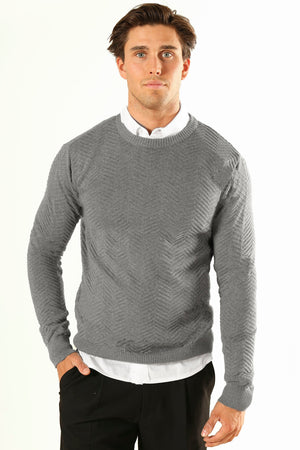 Kronstadt Carlo Cotton knit Lt Grey Mix