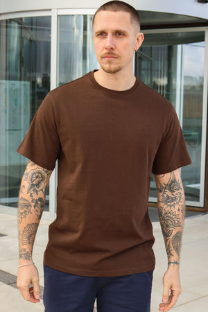 Clean Cut Copenhagen Stable t-shirt Dark Brown
