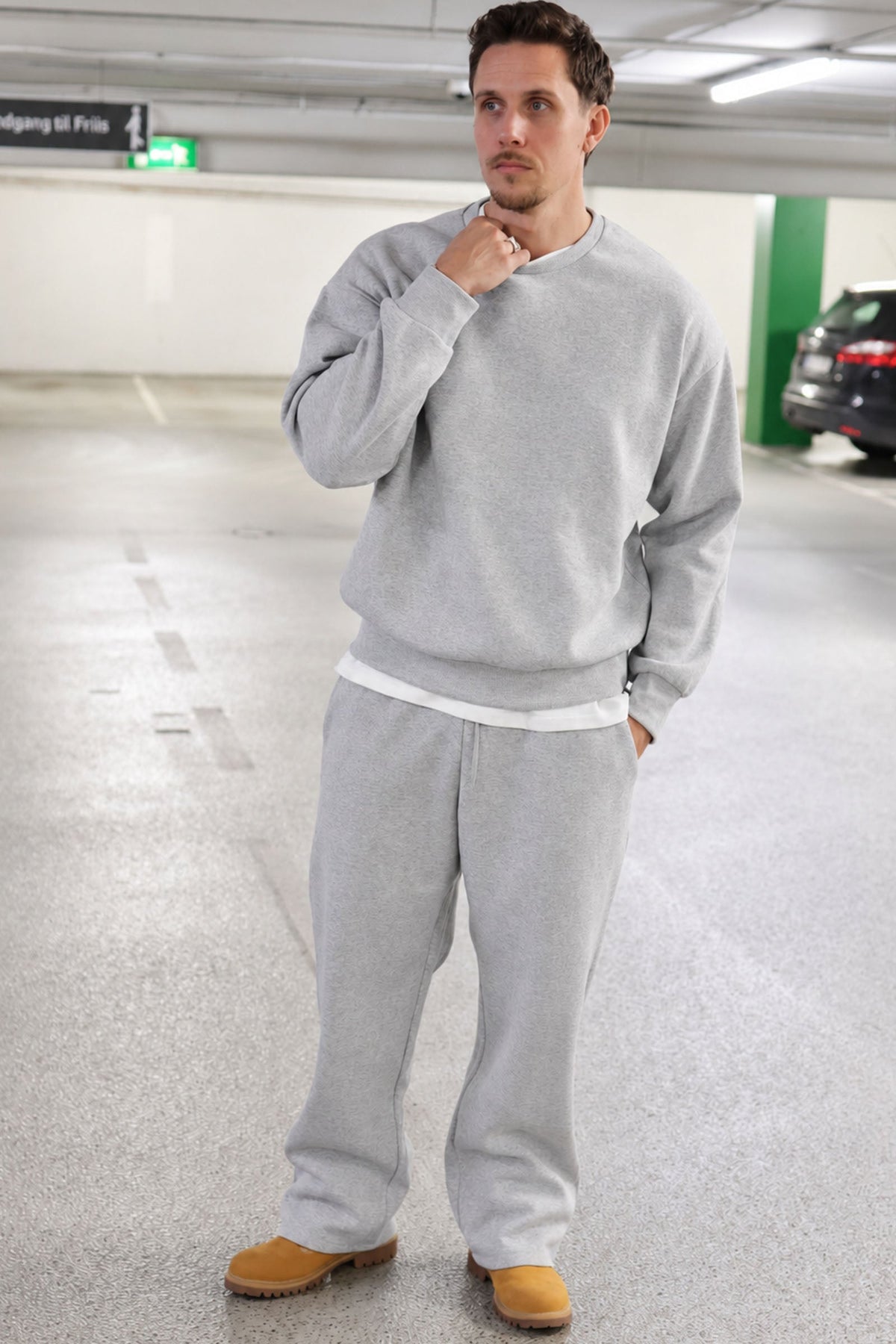 Jack & Jones Ollie Loungepants Light Grey Melange