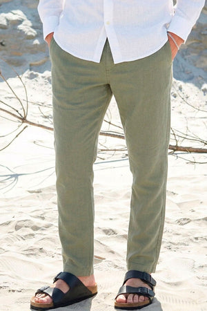 Solid Taiz Pants Vetiver