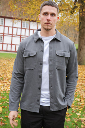 Only & Sons New Kodyl Grey Pinstripe Skjorte