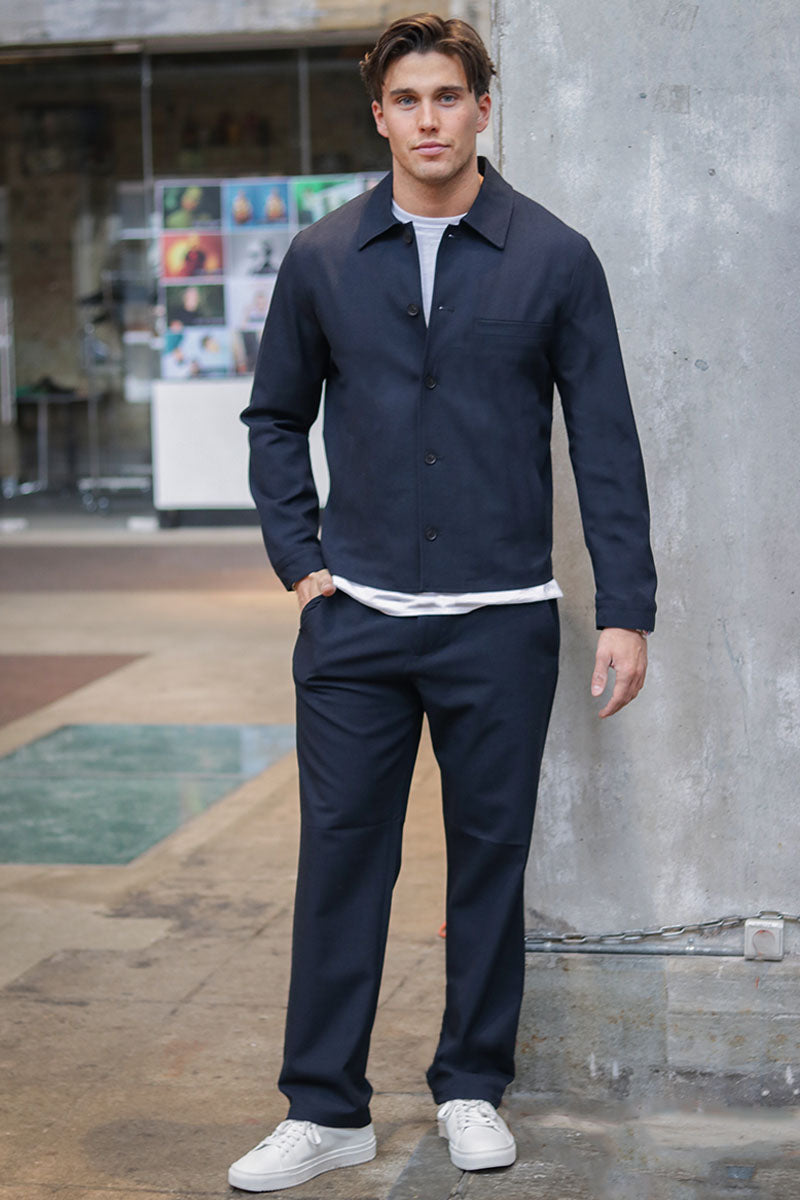 Selected Robert Dark Sapphire Blazer