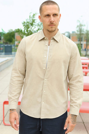 Selected Clay Linblend Shirt Pure Cashmere