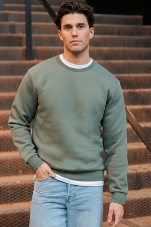 ONLY & SONS CERES CREW NECK Castor Gray