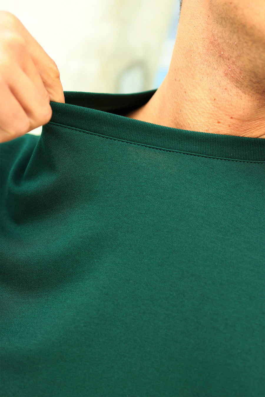Only & Sons Caspian Airflex Boxy SS Tee Pine Grove