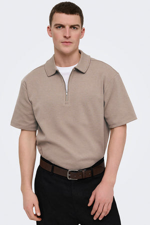 Only & Sons New Kodyl Relaxed Polo Fossil