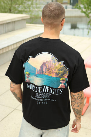 Only & Sons Sanremo Back Tee SS Crew Neck SN Black