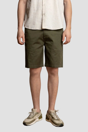 Clean Cut Copenhagen Mitchell Twill Shorts Army