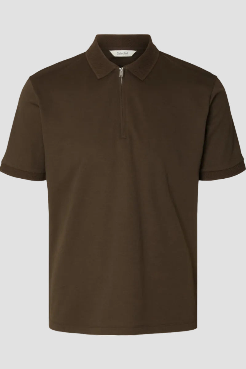 Selected Fave Zip Polo Delicioso