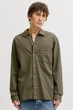 Jack & Jones Tristan Overshirt LS Dusty Olive