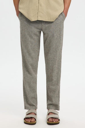 Selected Slimtape Brody Lin Bld Delicioso Bukse