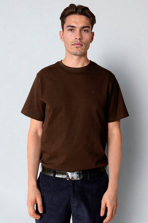 Clean Cut Copenhagen Stable t-shirt Dark Brown