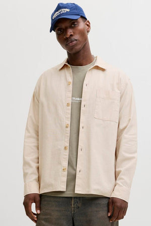 Jack & Jones Tristan Overshirt LS Moonbeam
