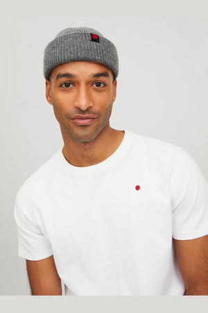 Jack & Jones Rdd Royal Short Beanie Light Grey Melange