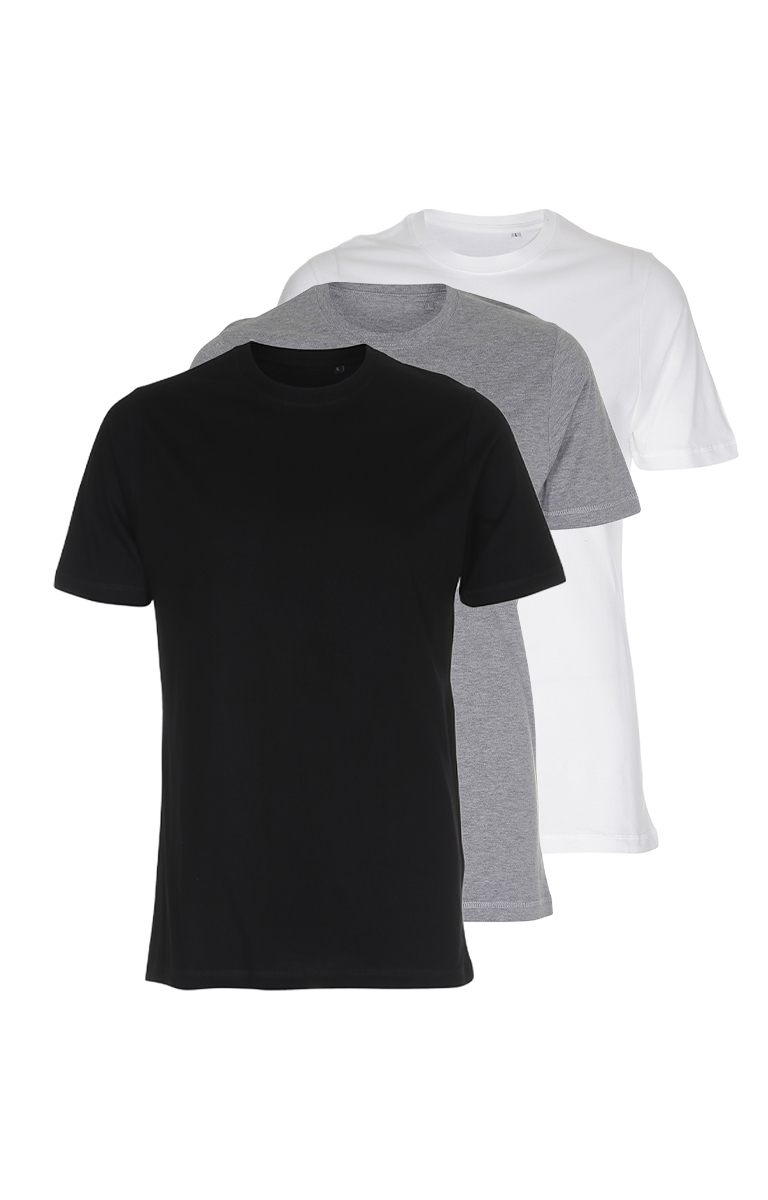 Mix & Match: 3 x Organic Basic T-skjorter: 450,- (150,- PER STK.)