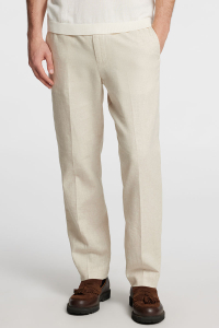 Selected Malik Sun Linen Pants Oatmeal