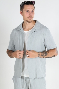 ONLY & SONS Kyle Regular Pas SS Shirt Wrought Iron