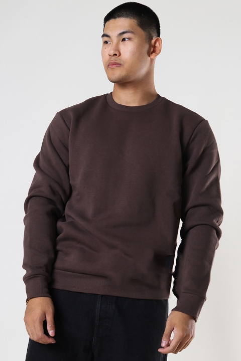 ONLY & SONS Ceres Crew Neck Hot Fudge