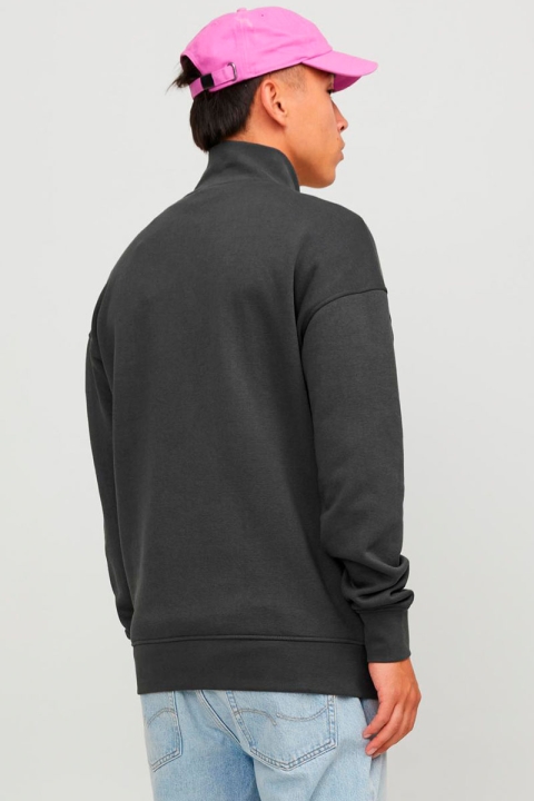 Jack & Jones Vesterbro Sweat Half Zip Asphalt