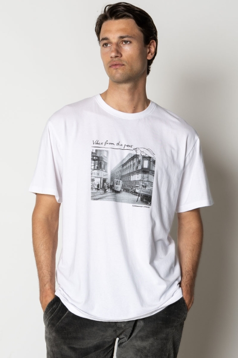 Clean Cut Copenhagen Old Copenhagen T-shirt White