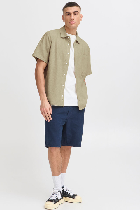 Solid Osvald Shirt Laurel Oak