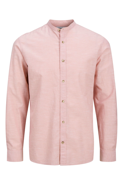 Jack & Jones Summer Band Shirt LS Pink Nectar