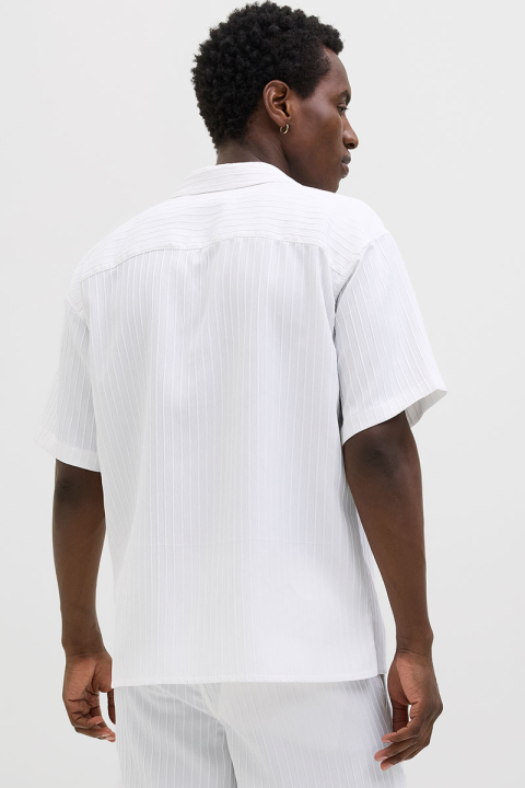 Jack & Jones Massimo Resort Shirt SS White