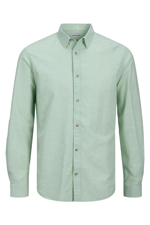 Jack & Jones Summer Shirt LS Iceberg Green