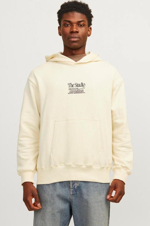 Jack & Jones Noto Graphic Sweat Hood Buttercream