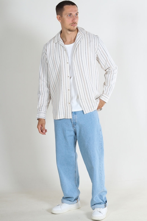 ONLY & SONS Trev Relaxed LS Shirt Cloud Dancer