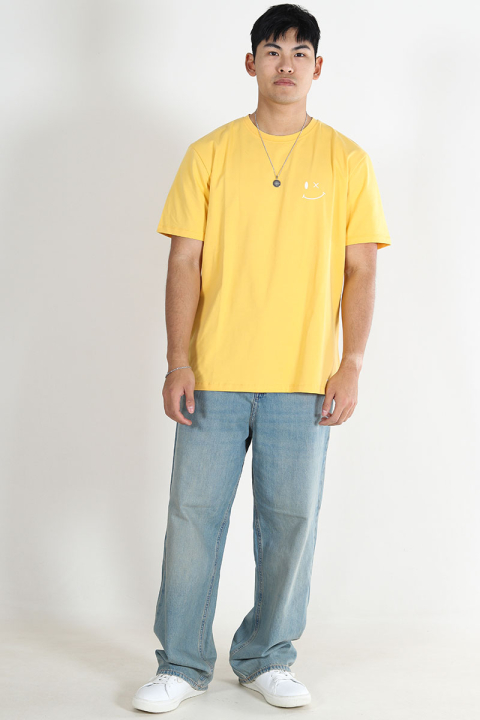 Clean Cut Copenhagen Patrick Organic Tee Warm Yellow