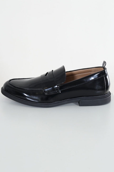 Basic Brand Black Polido Loafer Black