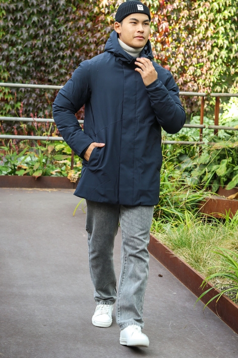 Jack & Jones Keen Stretch Parka Dark Navy